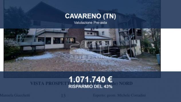 Immobile in asta di 2455 m² in vendita a Cavareno