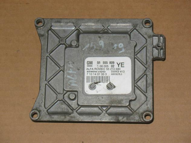 55555809 ECU ALFA ROMEO 159 1.8 55555809 5WK9413 55210680 SIEMTEC75.3 - Foto 3