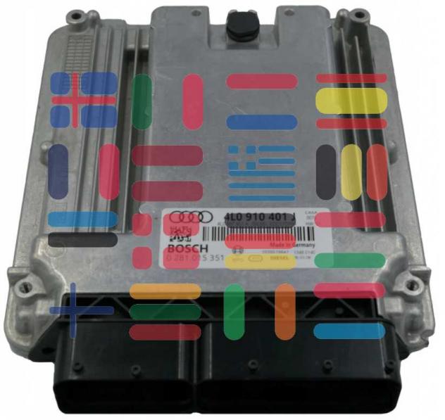 0281015351 4L0910401J EDC17CP04 Audi Q7 centralina motore Bosch