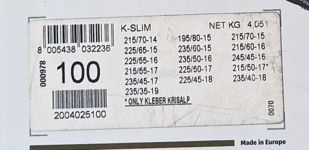 Catene Konig k-slim 100 - Foto 2