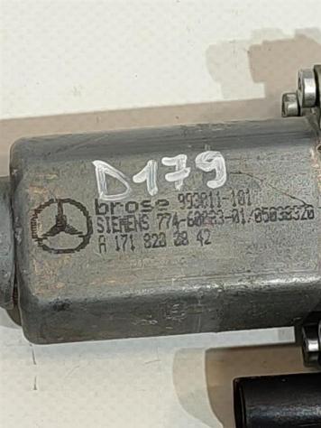 MOTORINO GONFIA CUSCINO LOMBARE ANTERIORE DESTRO MERCEDES SLK W171 2° Serie A1718200842 113989 benzina 5439 (0411) - Foto 3