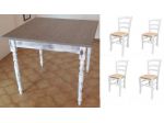 Set cod 130 Tavoli 80x80 e Sedie Arredamento Ristorante Bar Pub