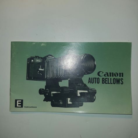 Canon, soffietto macro+accessorio riproduzione dia/film. - Foto 7