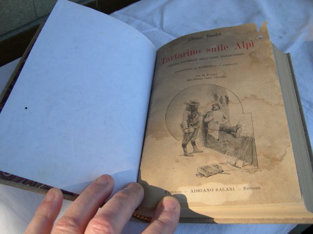 Libri antichi - TARTARINO SULLE ALPI, edizione 1909 - Foto 5