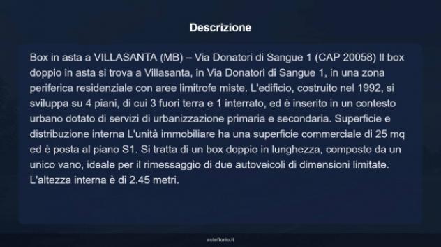 Immobile in asta di 25 m² in vendita a Villasanta - Foto 6