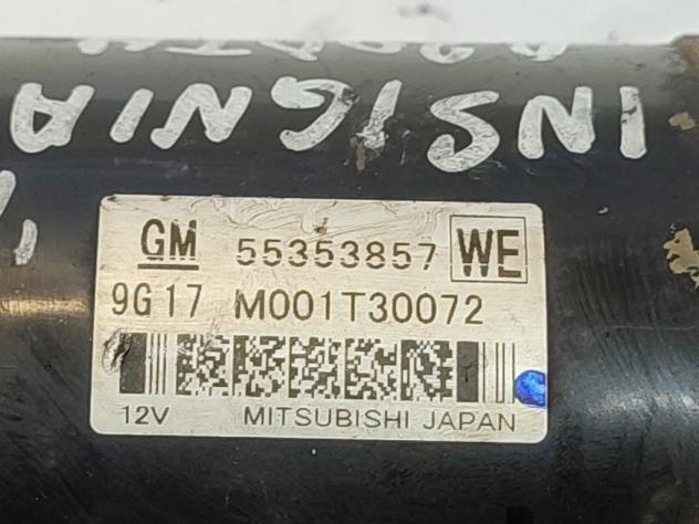 MOTORINO D' AVVIAMENTO OPEL Insignia Berlina M001T30172 55352882 A20DTH diesel 1956 (0817) - Foto 4