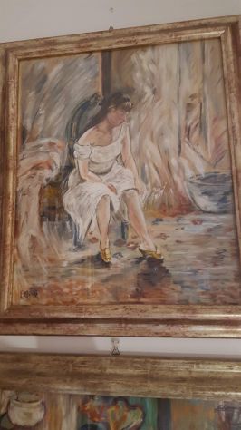 vendo quadri in olio su tela con conice e vetro mia produzione - Foto 3