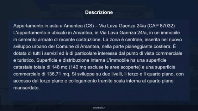 Immobile in asta di 148 m² con più di 5 locali in vendita a Amantea - Foto 9