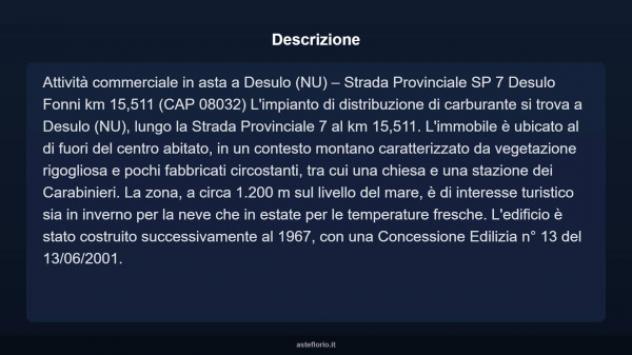 Immobile in asta di 1570 m² in vendita a Desulo - Foto 7