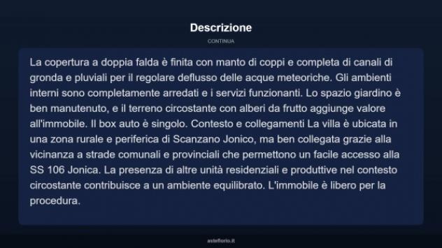 Immobile in asta di 304 m², box auto in vendita a Scanzano Jonico - Foto 12
