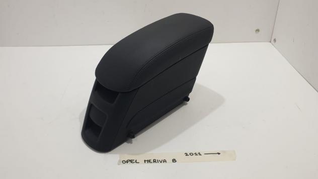 Bracciolo Auto Per Opel Meriva - Doppio Spazio Archiviazione Con Portabevande - Foto 2