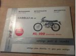 Catalogo ricambi motore telaio Garelli KL 100 E cross 5V GR