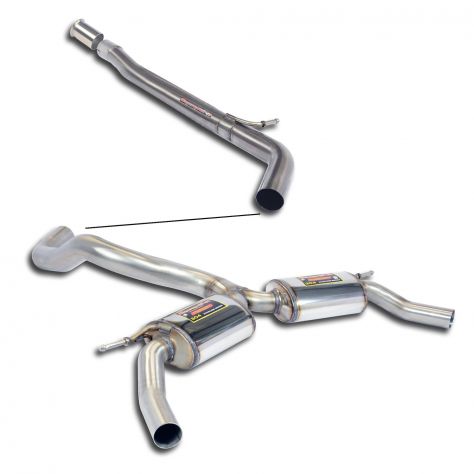 Scarico sportivo per Supersprint per Renault Clio trophy Edc Williams Rs