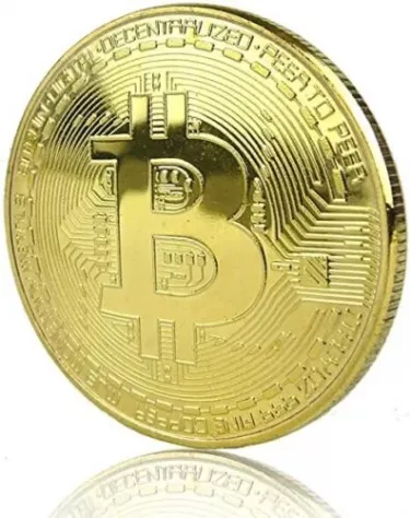 MONETA Bitcoin BTC da collezione NUOVA - Foto 2