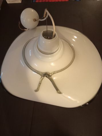 LOTTO LAMPADARI DA PARETE E A SOSPENSIONE IN VETRO  - BELLISSIMI -Abat jour - Foto 2