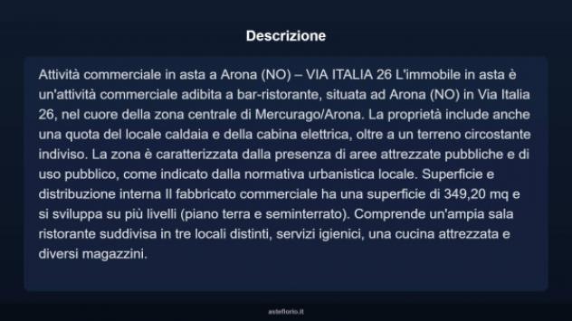 Immobile in asta di 349 m² in vendita a Arona - Foto 9