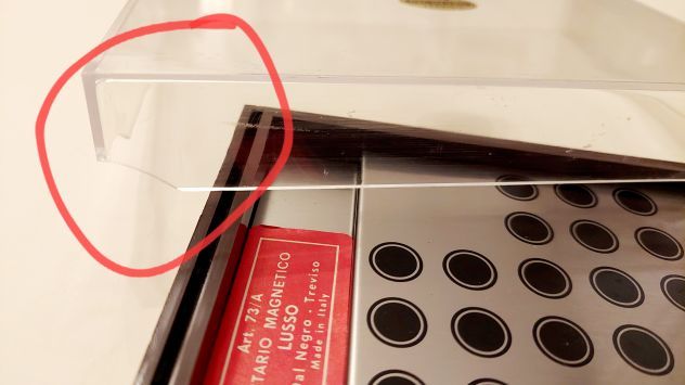 Solitario magnetico lusso Teodomiro Dal Negro Made in Italy nuovo* - Foto 3