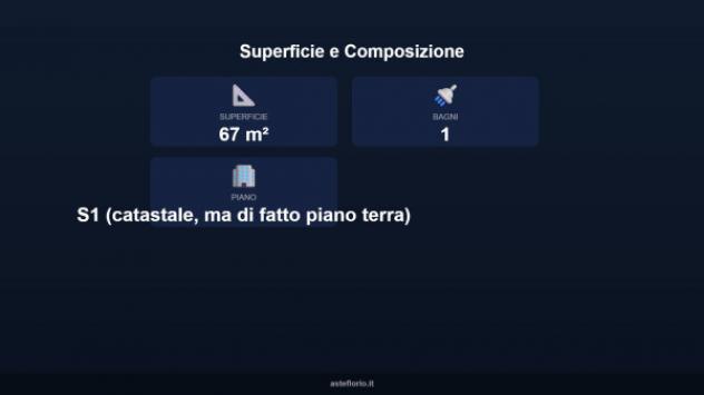 Immobile in asta di 67 m² in vendita a Roma - Foto 2