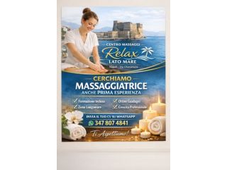 Massaggi - benessere Napoli - RICERCA MASSAGGIATRICE –professionale Via Chiatamone abitante in zona Tel:3478074841