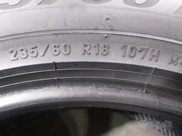 4 gomme 235 60 18 pirelli inv a3764 - Foto 7