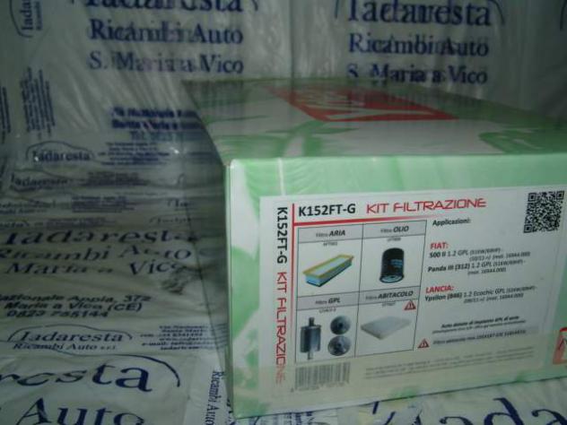 KIT 4 FILTRI FIAT 500 1.2GPL 169A4000