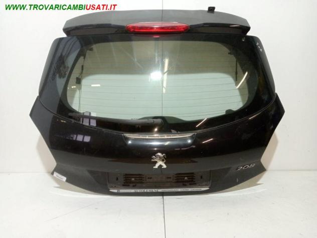 PORTELLO POST. CON SPOILER 999-U1559978 Carrozzeria  Lamierati esterni  Portello  Portello post. PEUGEOT - 208 - 01-04-2015 - 31-12-2019