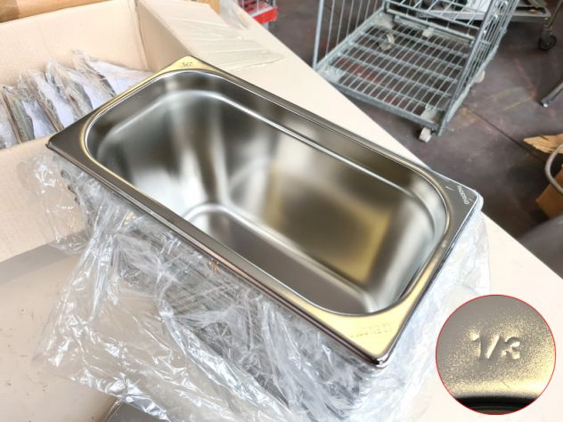 vaschette e coperchi gastronorm nuovi - Foto 2
