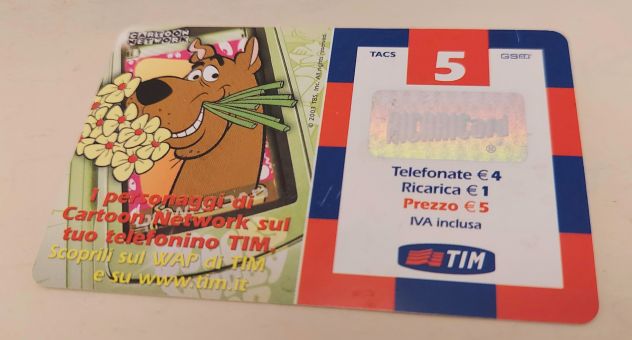 2 (DUE)SCHEDE TELEFONICHE RICARICARD TIM CON OLOGRAMMA – Serie TIM Sponsor A - Foto 3