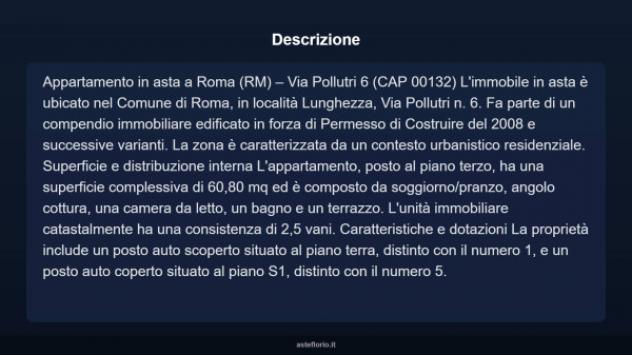 Immobile in asta di 60 m² in vendita a Roma - Foto 5