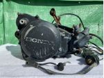 Parte inferiore del motore di una Honda CR500R del 1986