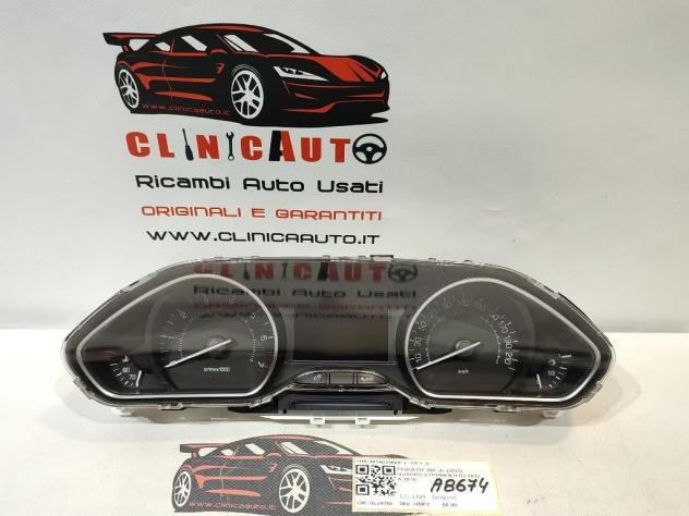 QUADRO STRUMENTI PEUGEOT 2008 1° Serie 9814696380 9814039880 HM01 (13)