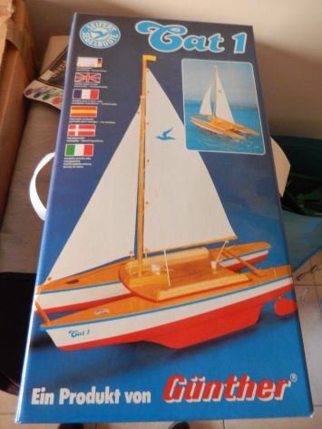 Catamarano in legno e tela GUNTER - Foto 2