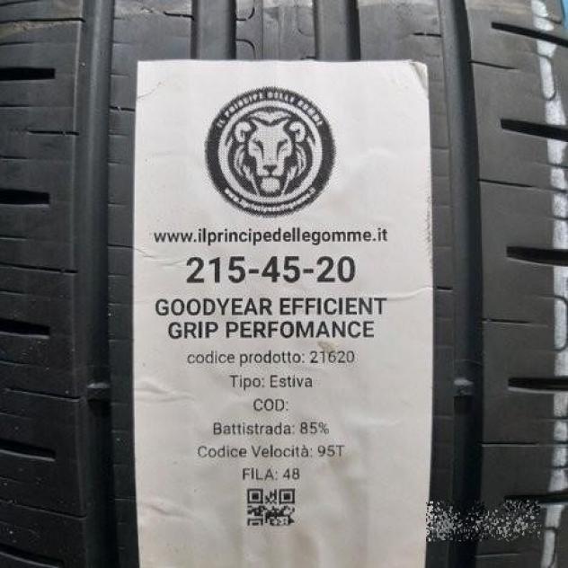 2 gomme 215 45 20 goodyear a21620
