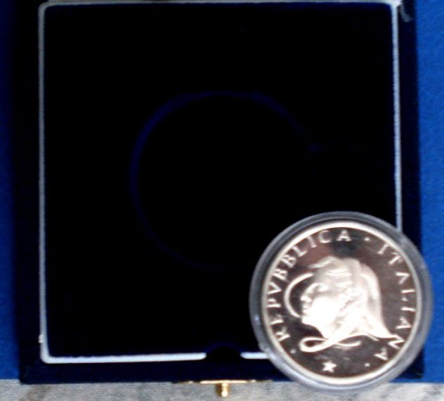 500 LIRE 1987 ARGENTO PROOF - LA FAMIGLIA - - Foto 2