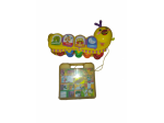 2 giochi per bambini. 1 bruco sonoro interattivo fischer price 1 gioco puzzle cu