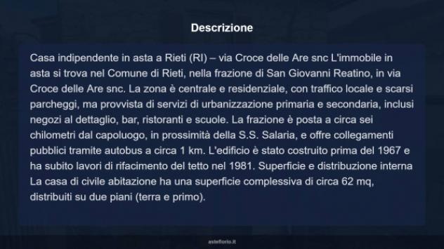 Immobile in asta di 62 m² in vendita a Rieti - Foto 13