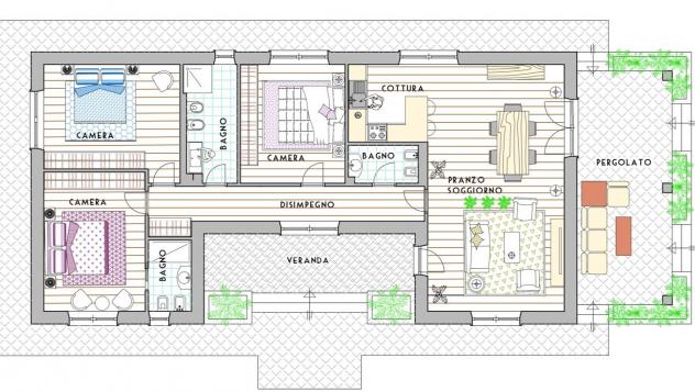 Casa singola in vendita a Pietrasanta 129 mq Rif: 1253722 - Foto 4