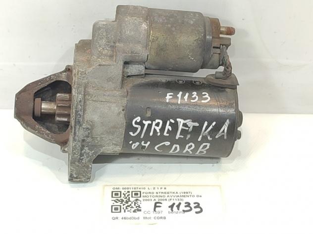 MOTORINO D' AVVIAMENTO FORD StreetKa Cabrio 0001107410 CDRB benzina 1597 (0305) - Foto 2