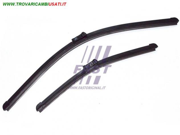 SPAZZOLA TERGICRISTALLO FIAT DOBLO 09 ANTERIORE KPL SX+DX PIATTO 600MM+400MM FT93224  FIAT - DOBLO - 2015  2021, FIAT - DOBLO CASSONATO - 2011