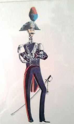 Stampa carabinieriin alta uniforme 47x24 - Foto 5