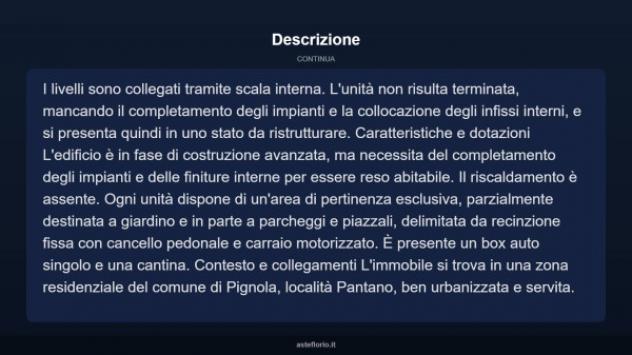 Immobile in asta di 280 m², box auto in vendita a Pignola - Foto 18