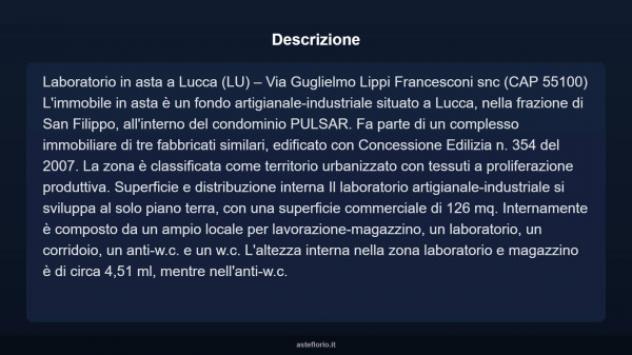 Immobile in asta di 126 m² in vendita a Lucca - Foto 4