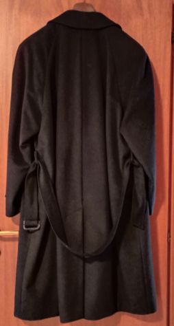 Uomo Walter Valentino Cappotto Made IN Italy Lana e Cashmere Tg 56 - Foto 4