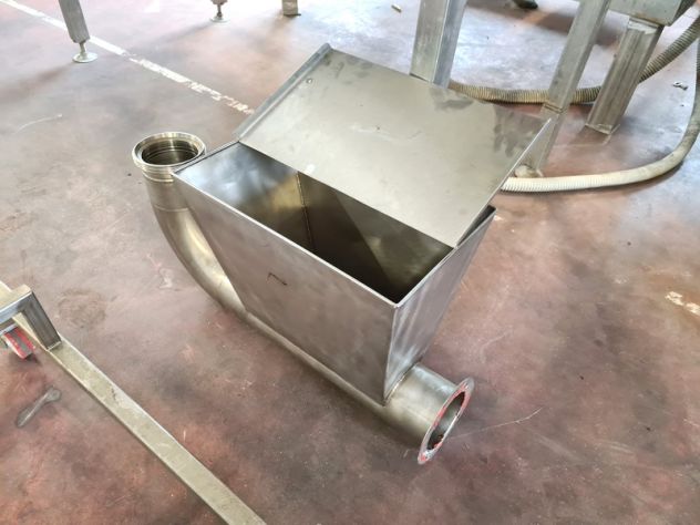 tramoggia in acciaio inox usata - Foto 4
