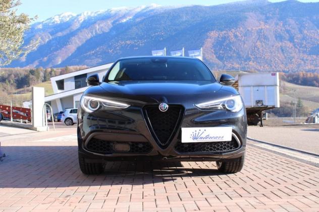 Alfa Romeo Stelvio 2.2 Turbodiesel 160cv VELOCE TETTO-H&K-PELLE - Foto 3