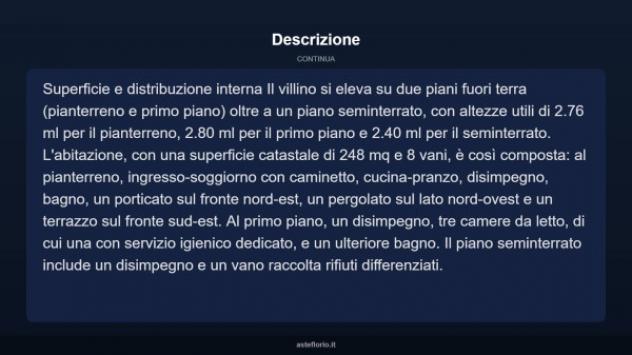 Immobile in asta di 248 m² con più di 5 locali e box auto in vendita a Castelfranco di Sotto - Foto 4