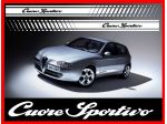 Coppia adesivi alfa romeo 147+2 scritte omaggio