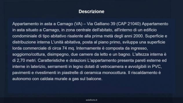 Immobile in asta di 72 m², box auto in vendita a Mornago - Foto 17