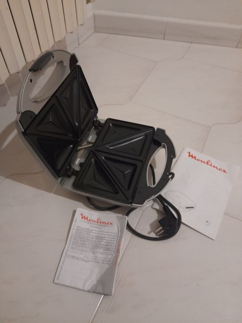 Moulinex Sandwich Collection, sastruttura orizzontale perfettamente funzionante. - Foto 9