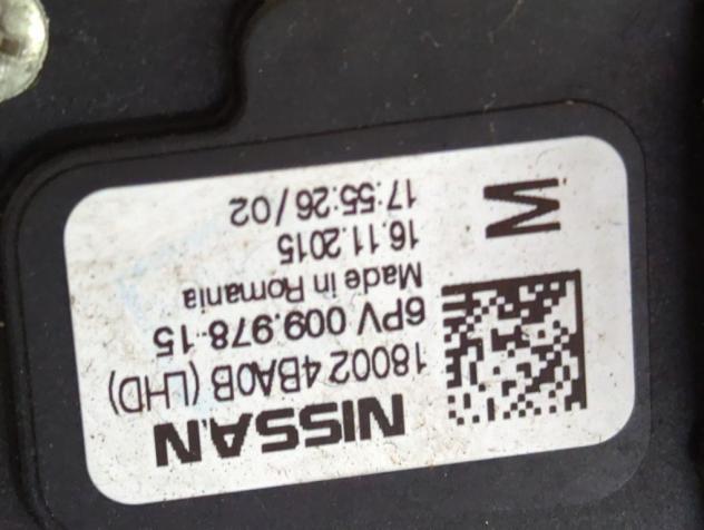 180024BA0B PEDALE ACCELERATORE RENAULT KADJAR 1.5 D 81KW AUT 5P (2016) RICAMBIO USATO - Foto 4